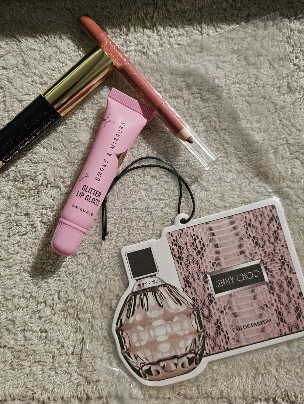 Jimmy Choo, Estee Lauder, and Smoke & Mirrors Bundle Set